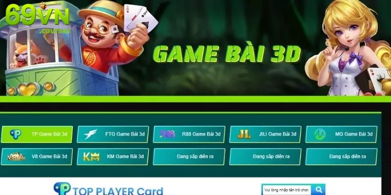 Game bài tại 69VN luôn có tỷ lệ người chơi đông đảo tại nhà cái