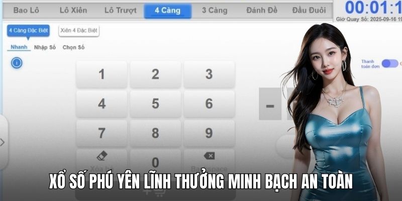 Xổ số Phú Yên lĩnh thưởng minh bạch an toàn