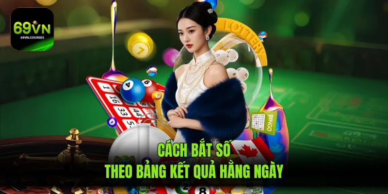 Cách bắt số theo bảng kết quả hằng ngày